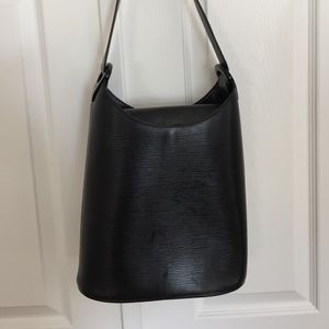 Louis Vuitton Epi Black Leather Shoulder Bag